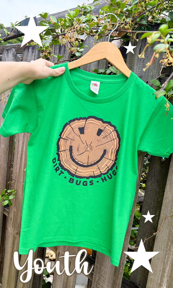 Dirt, Bugs and Hugs Youth Graphic T-Shirt