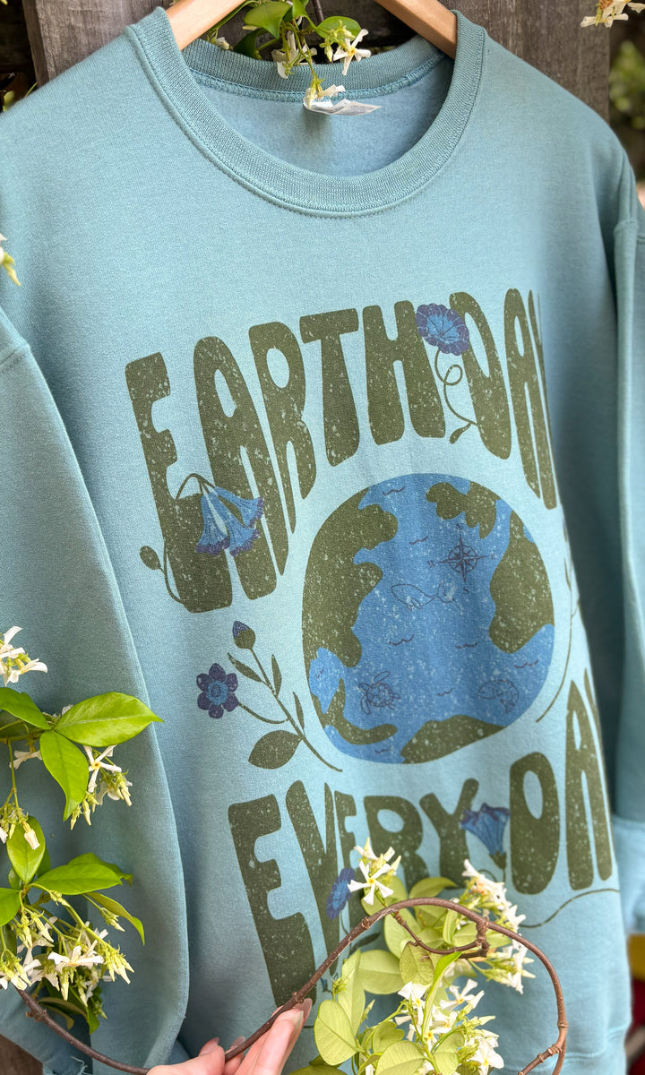 Earth Day Everyday Graphic Sweatshirt