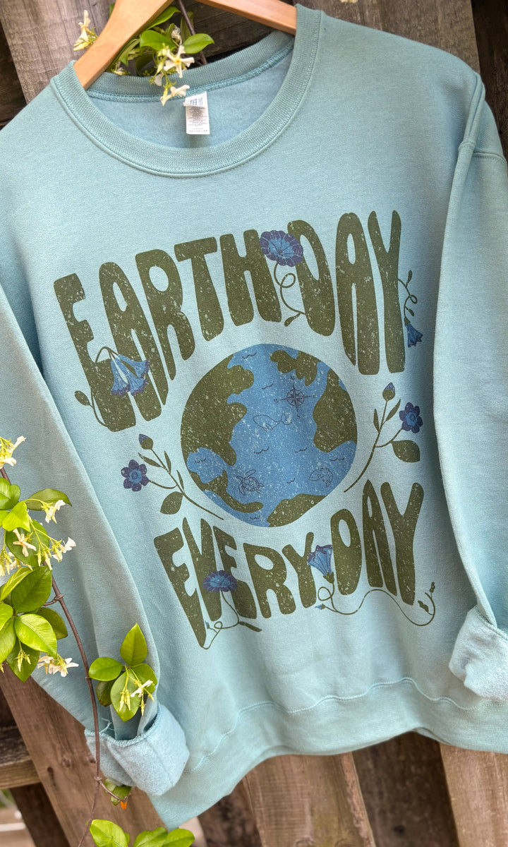 Earth Day Everyday Graphic Sweatshirt