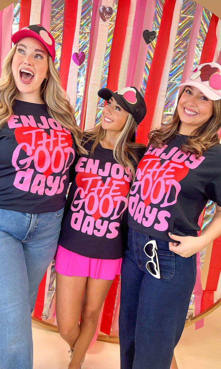 Enjoy The Good Days Graphic T-Shirt