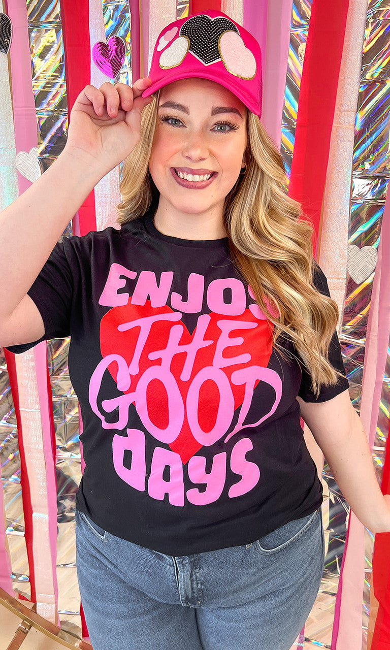 Enjoy The Good Days Graphic T-Shirt