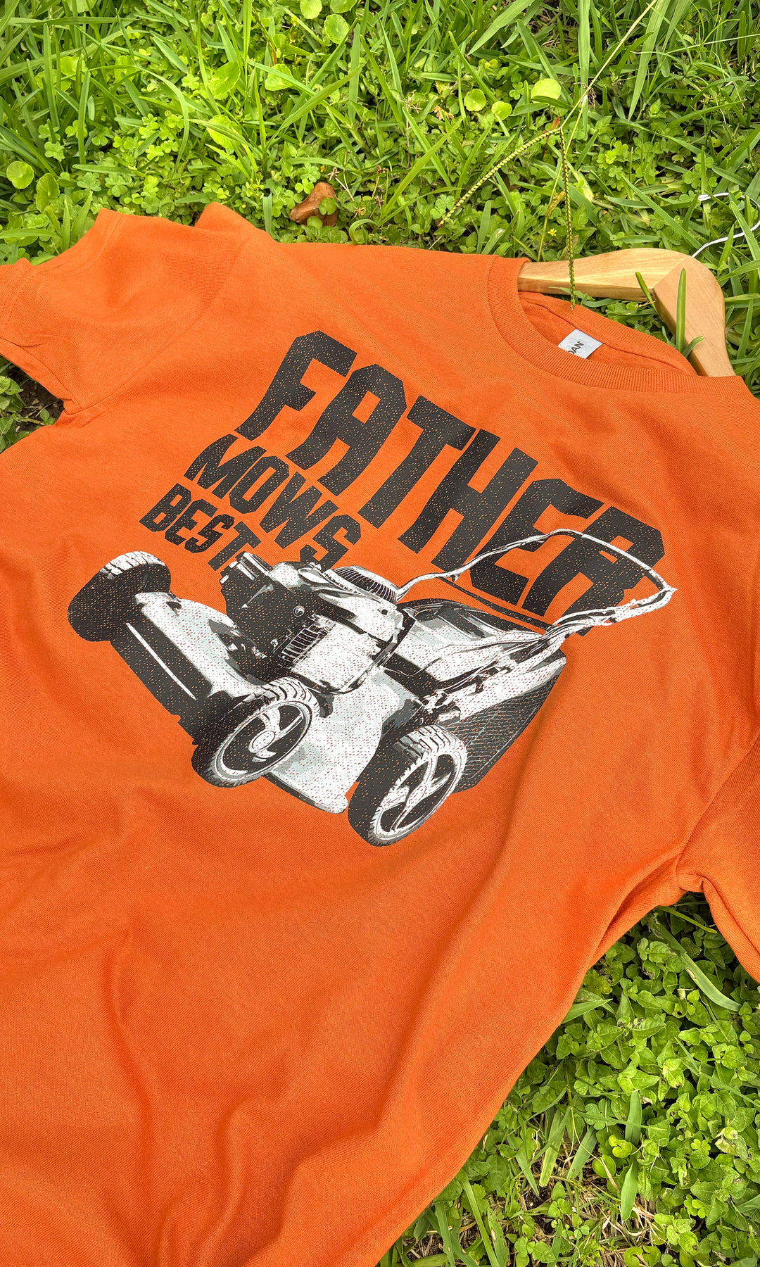 Father Mows Best Graphic T-Shirt