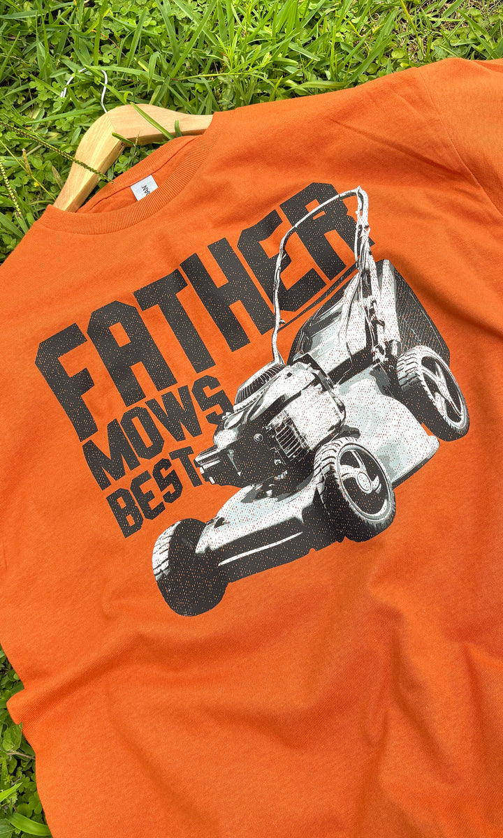 Father Mows Best Graphic T-Shirt