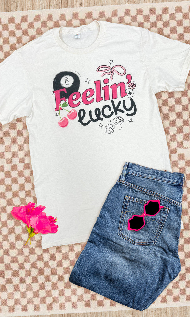 Feeling Lucky Graphic T-Shirt