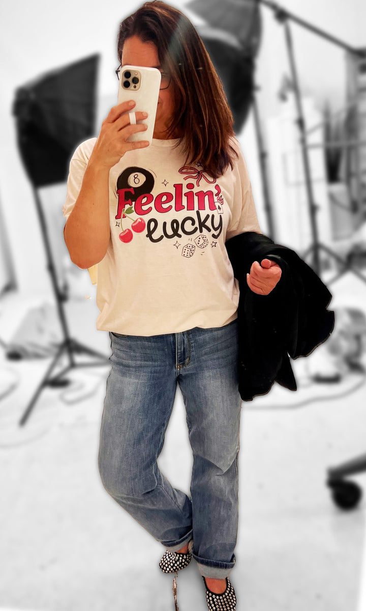 Feeling Lucky Graphic T-Shirt
