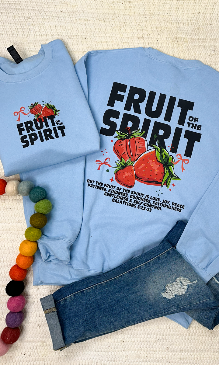 Fruit of The Spirit is Love Graphic Sweatshirt