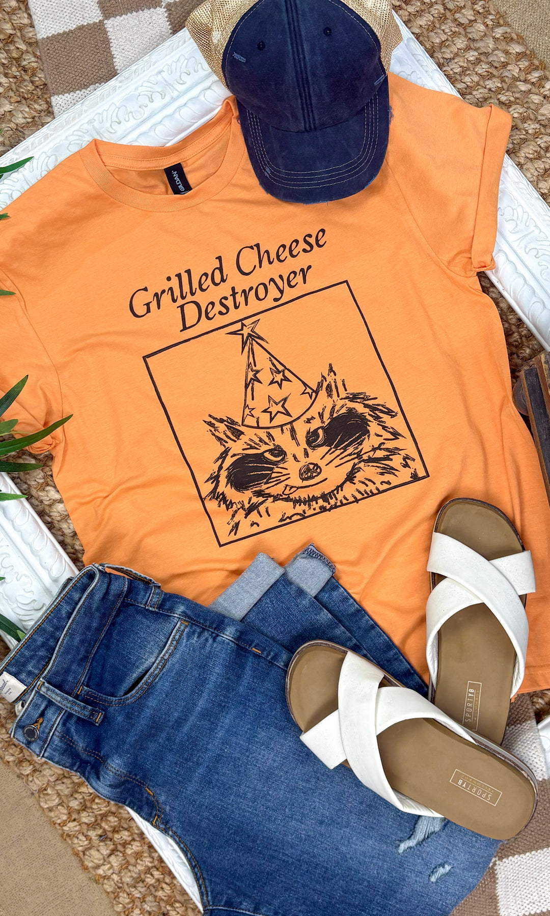 Grilled Cheese Destroyer Graphic T-Shirt