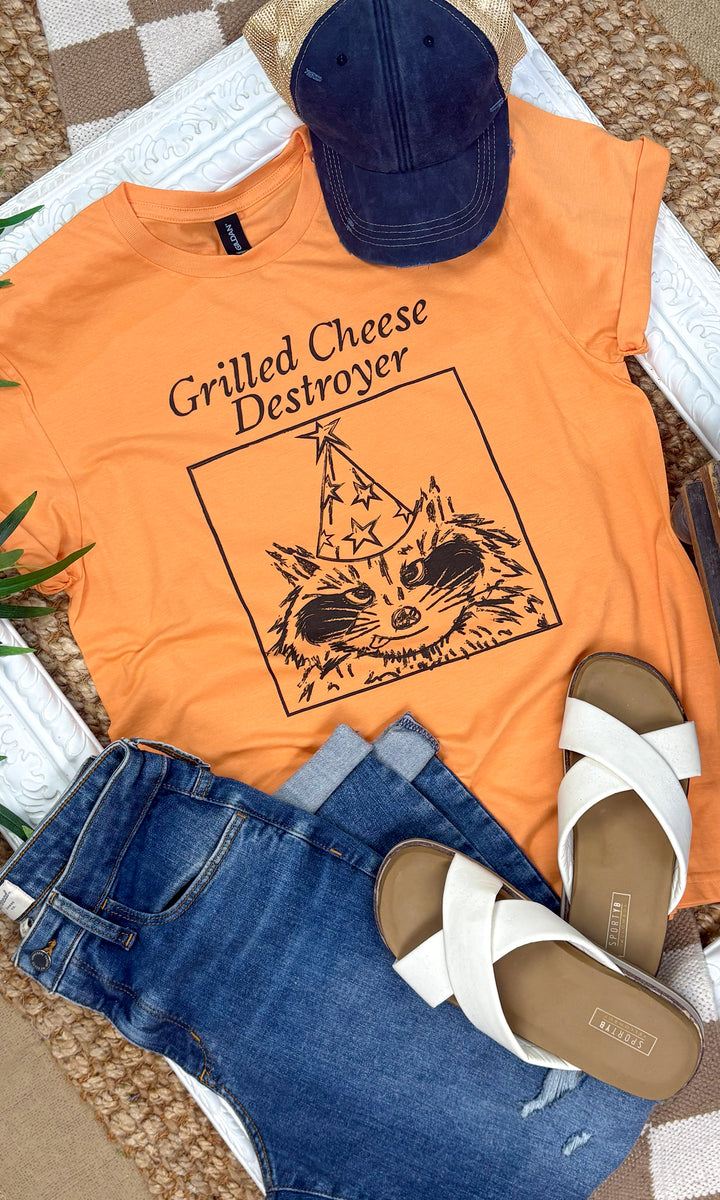Grilled Cheese Destroyer Graphic T-Shirt