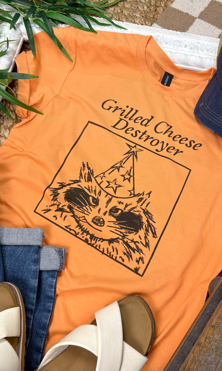 Grilled Cheese Destroyer Graphic T-Shirt