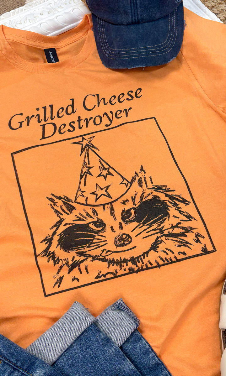 Grilled Cheese Destroyer Graphic T-Shirt