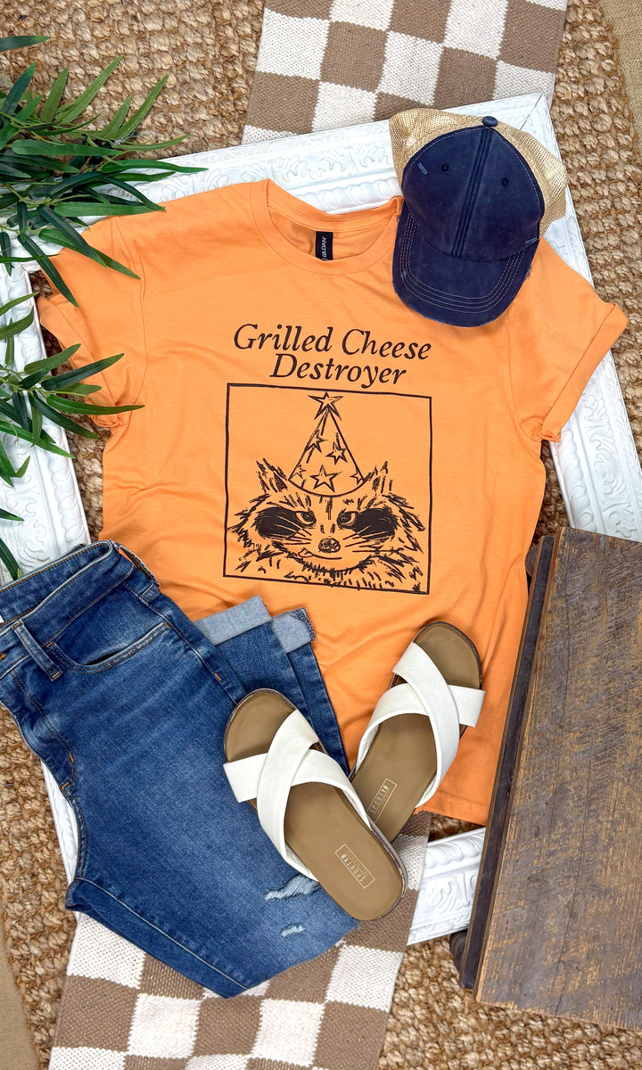 Grilled Cheese Destroyer Graphic T-Shirt