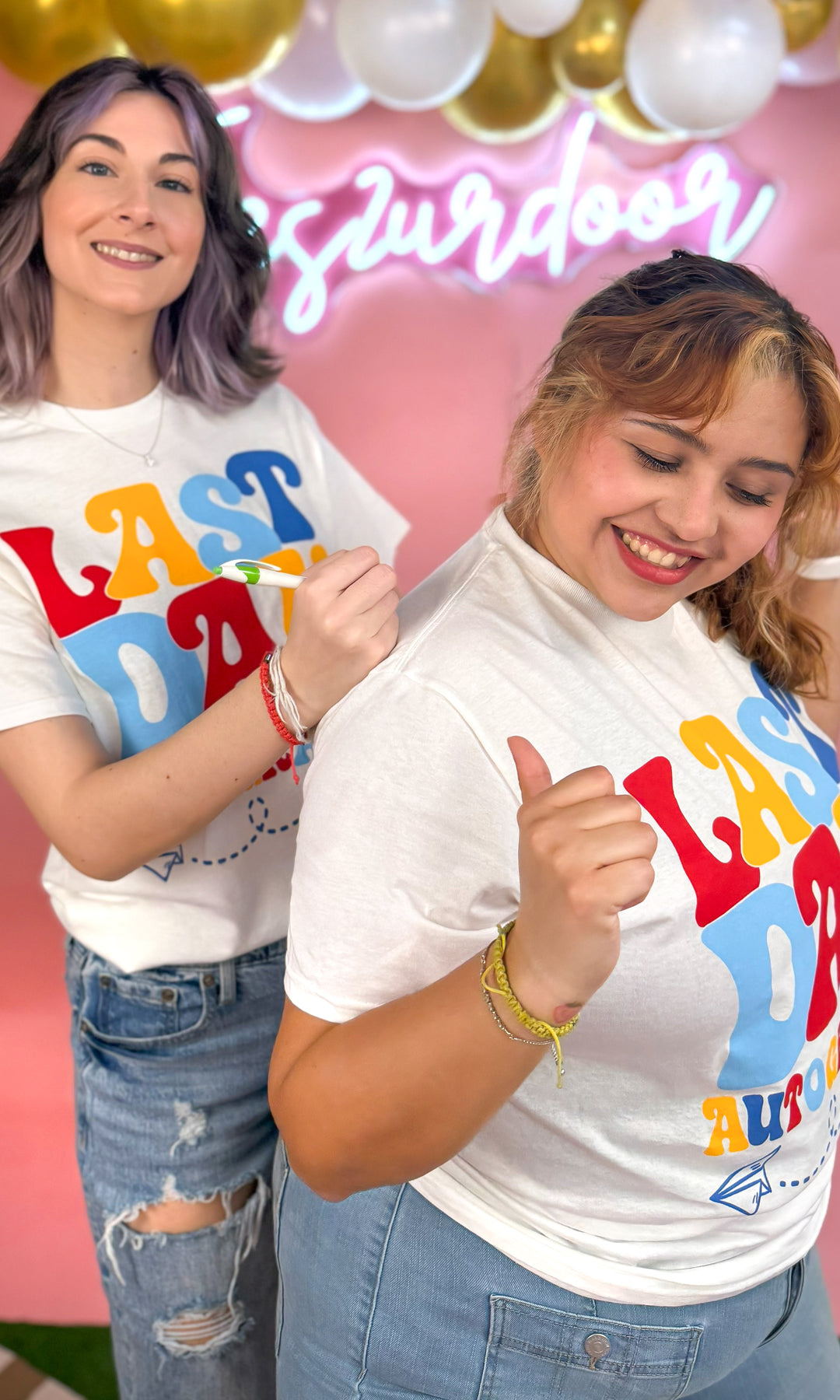 Groovy Last Day Autographs Graphic T-Shirt