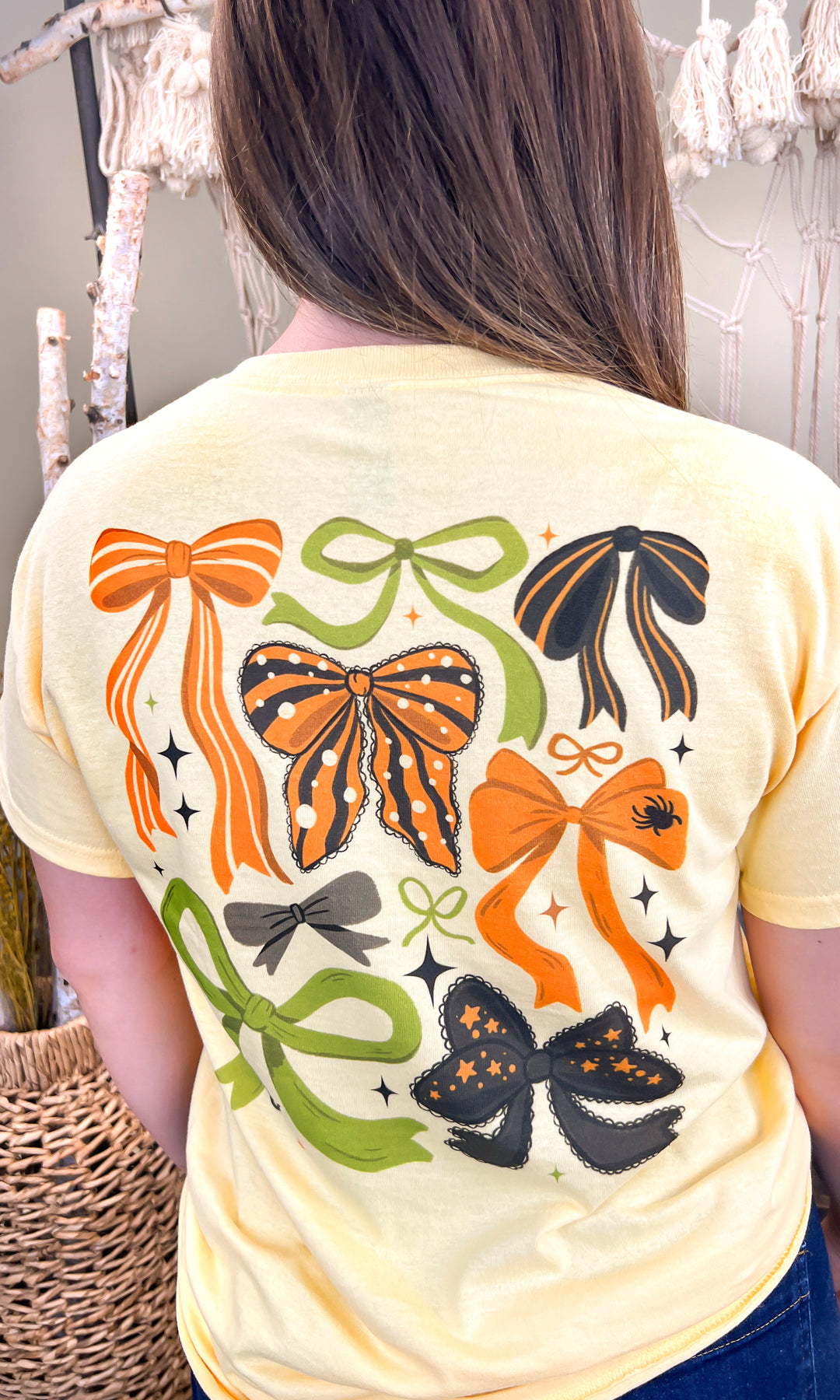 Halloween Bows Graphic T-Shirt