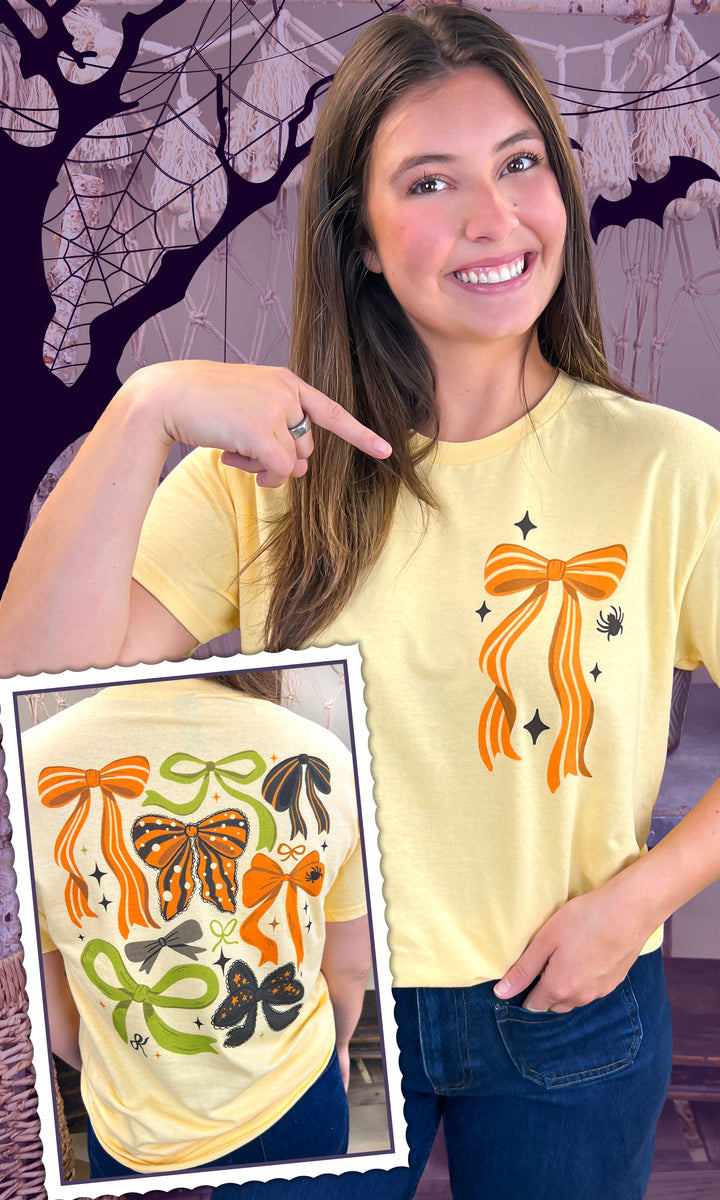 Halloween Bows Graphic T-Shirt