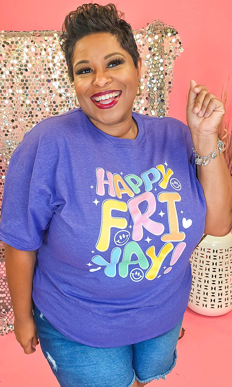 Happy Fri-Yay Graphic T-Shirt