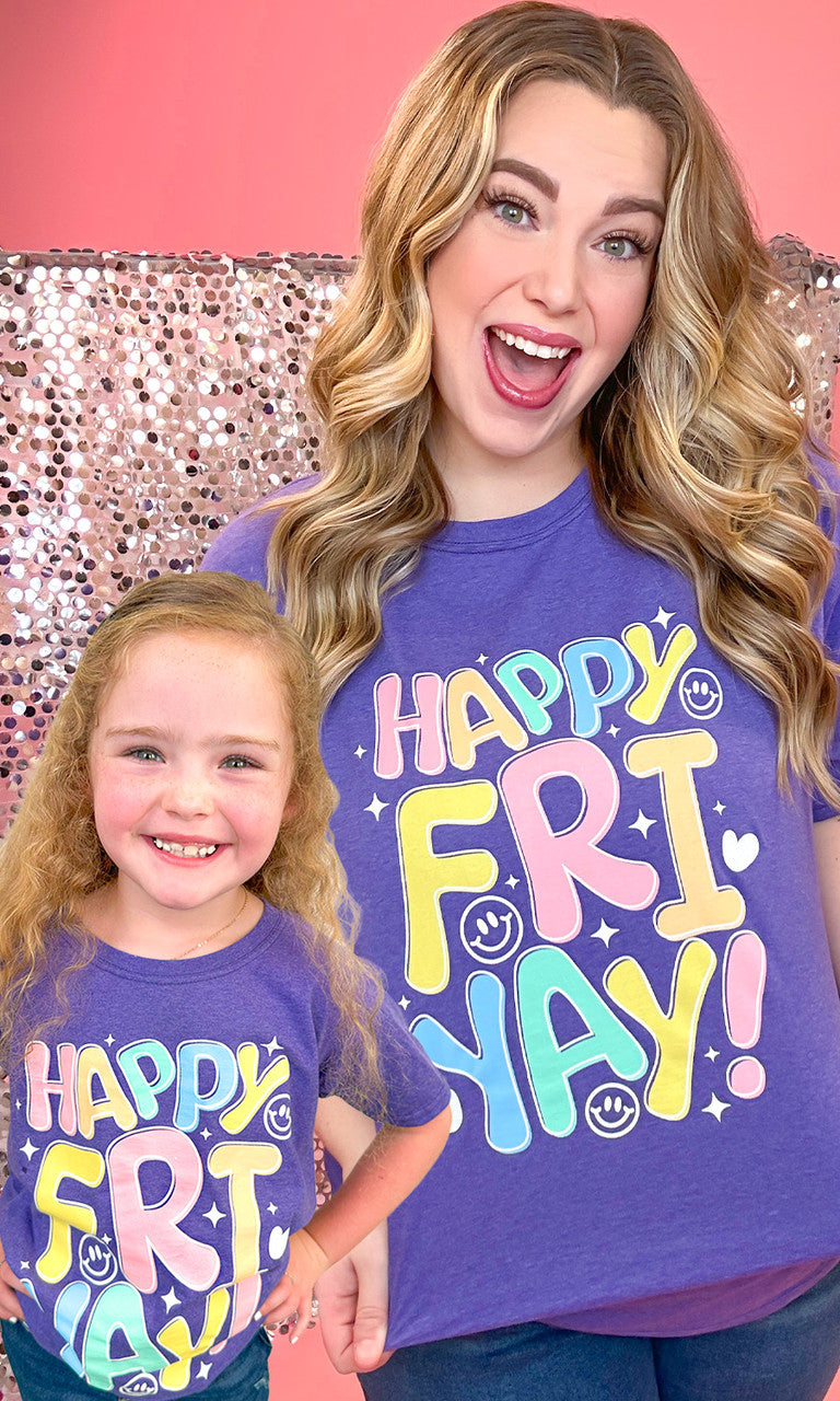 Happy Fri-Yay Graphic T-Shirt