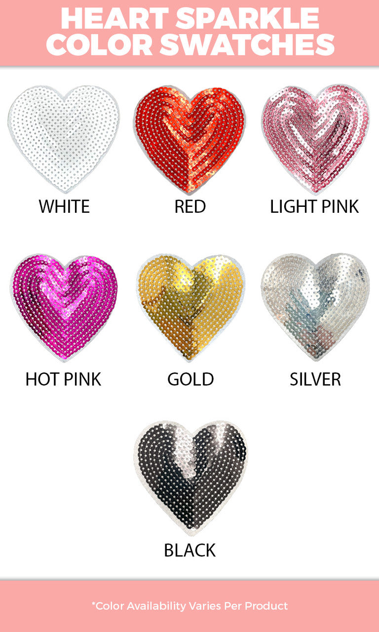Sequin Heart Trucker Hat