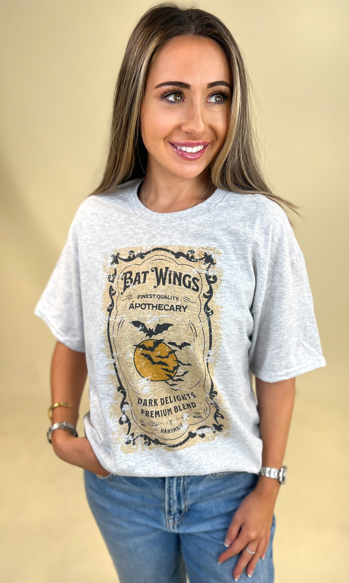 Holiday Vintage Label Graphic Ash T-Shirt