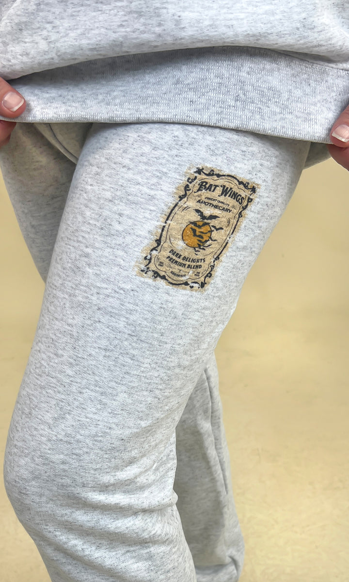 Holiday Vintage Label Ash Graphic Sweatpant