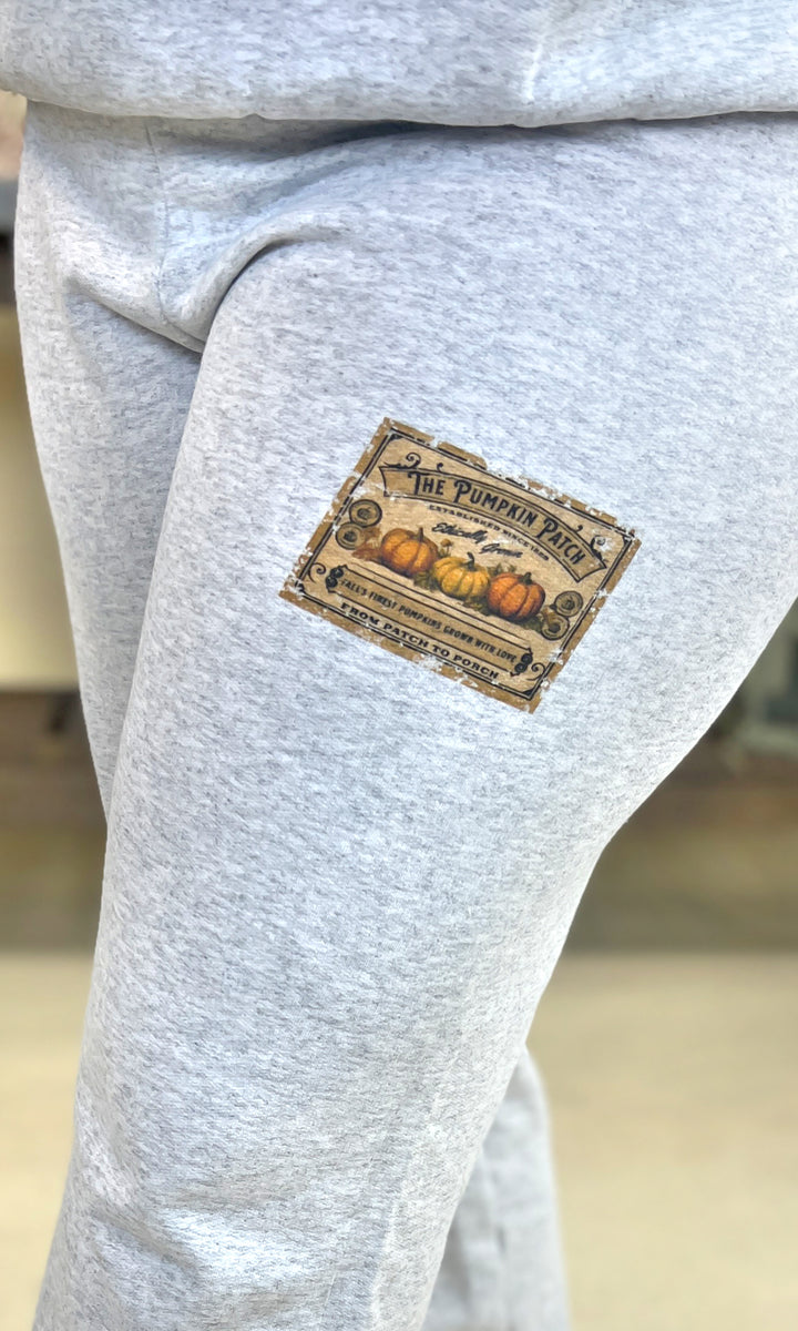 Holiday Vintage Label Ash Graphic Sweatpant
