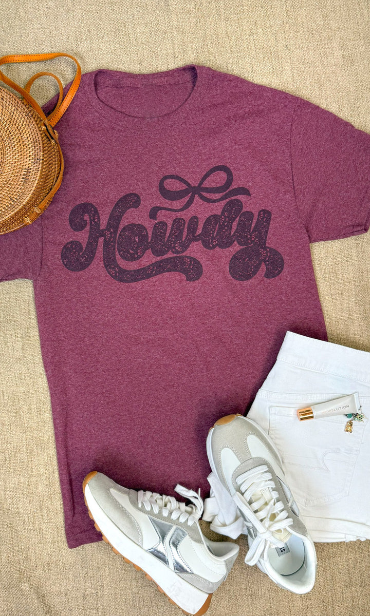 Howdy Lace Graphic T-Shirt