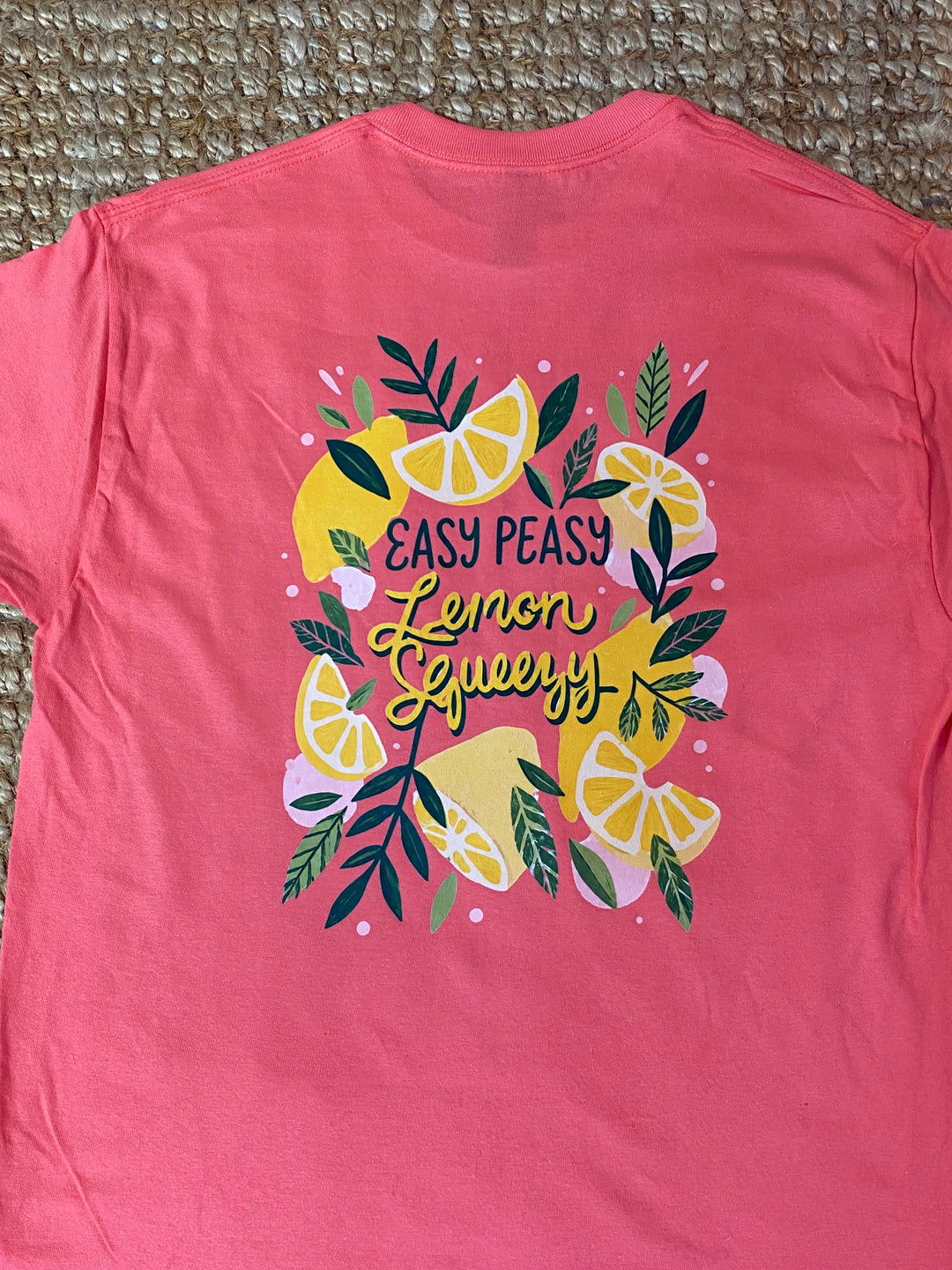 Easy Peasy Lemon Squzee Graphic T-Shirt