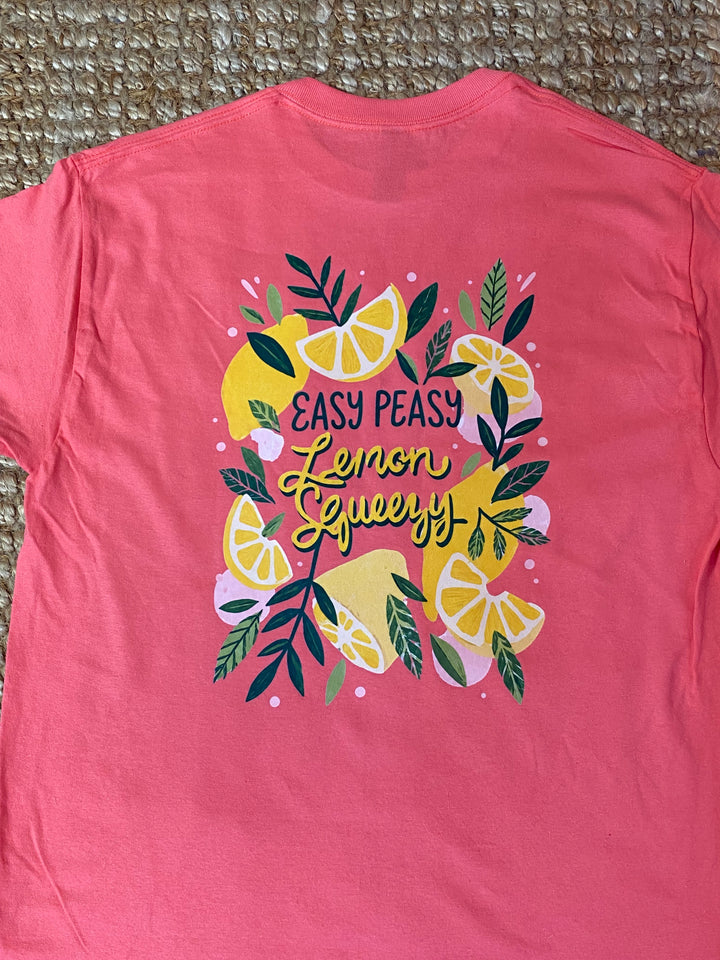 Easy Peasy Lemon Squzee Graphic T-Shirt
