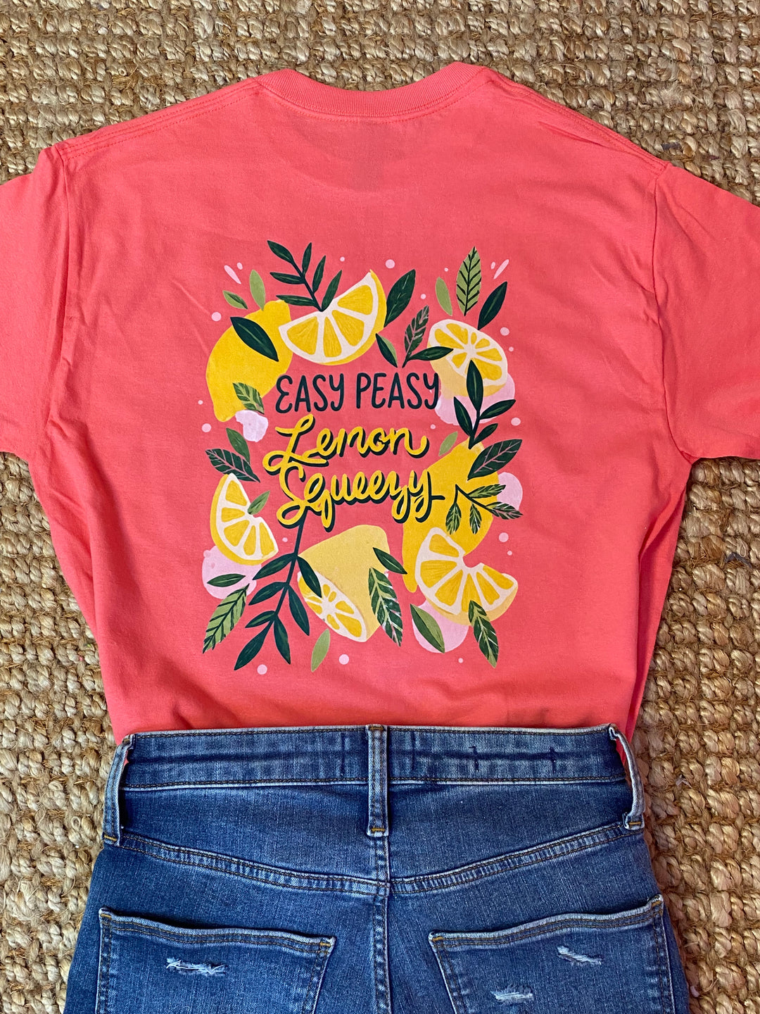 Easy Peasy Lemon Squzee Graphic T-Shirt