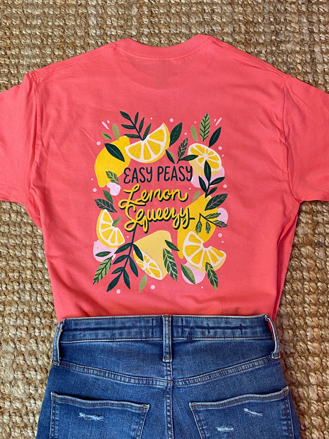 Easy Peasy Lemon Squzee Graphic T-Shirt