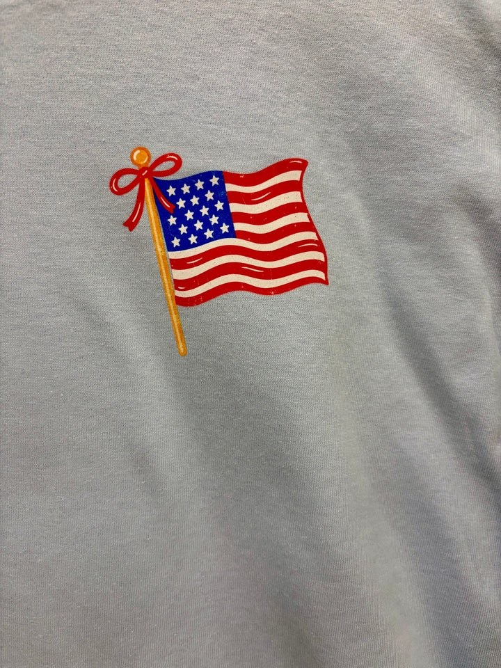 Doodle God Bless the USA Graphic T-Shirt