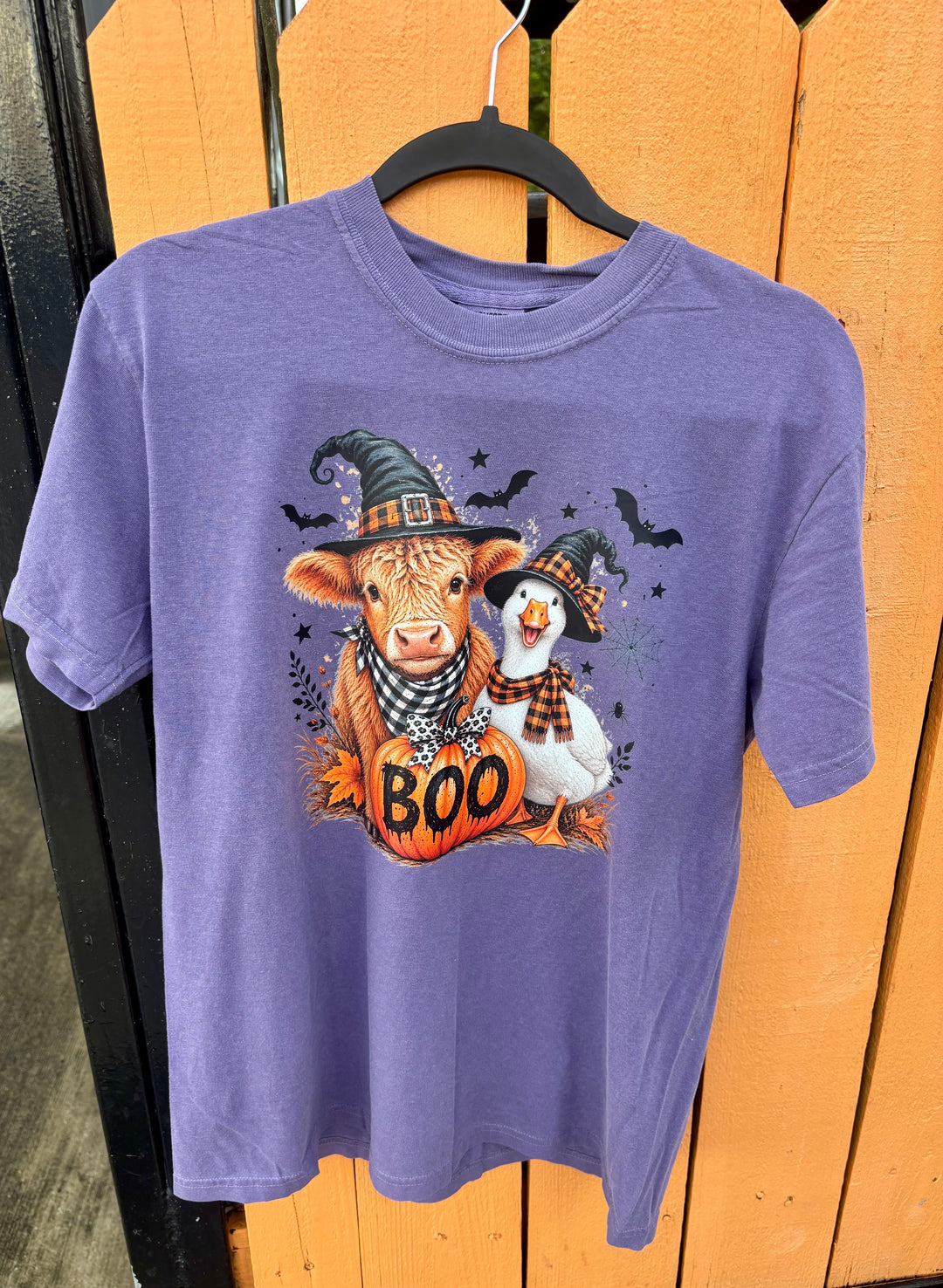Farm Friends Halloween BOO Comfort Color T-Shirt
