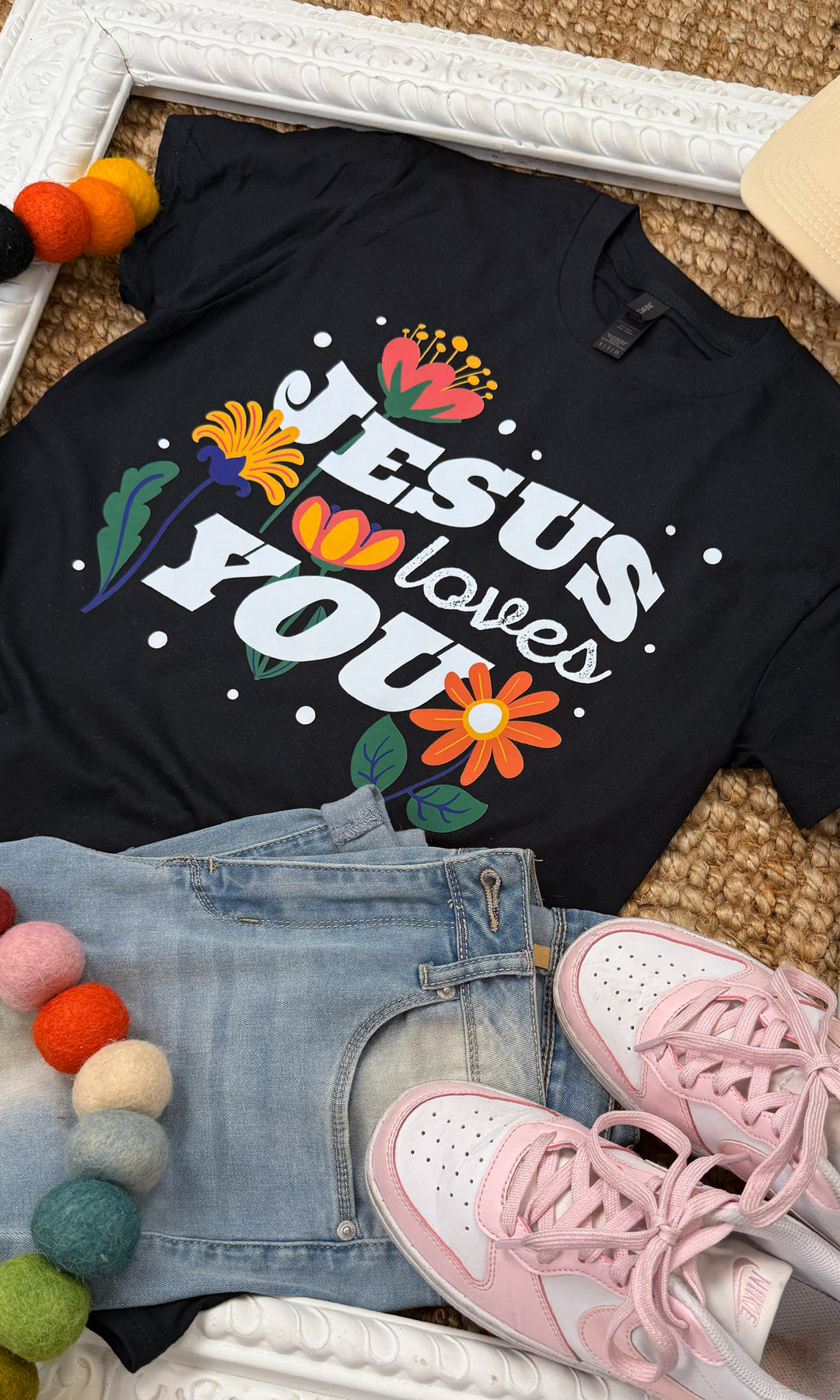 Jesus Loves You Graphic T-Shirt