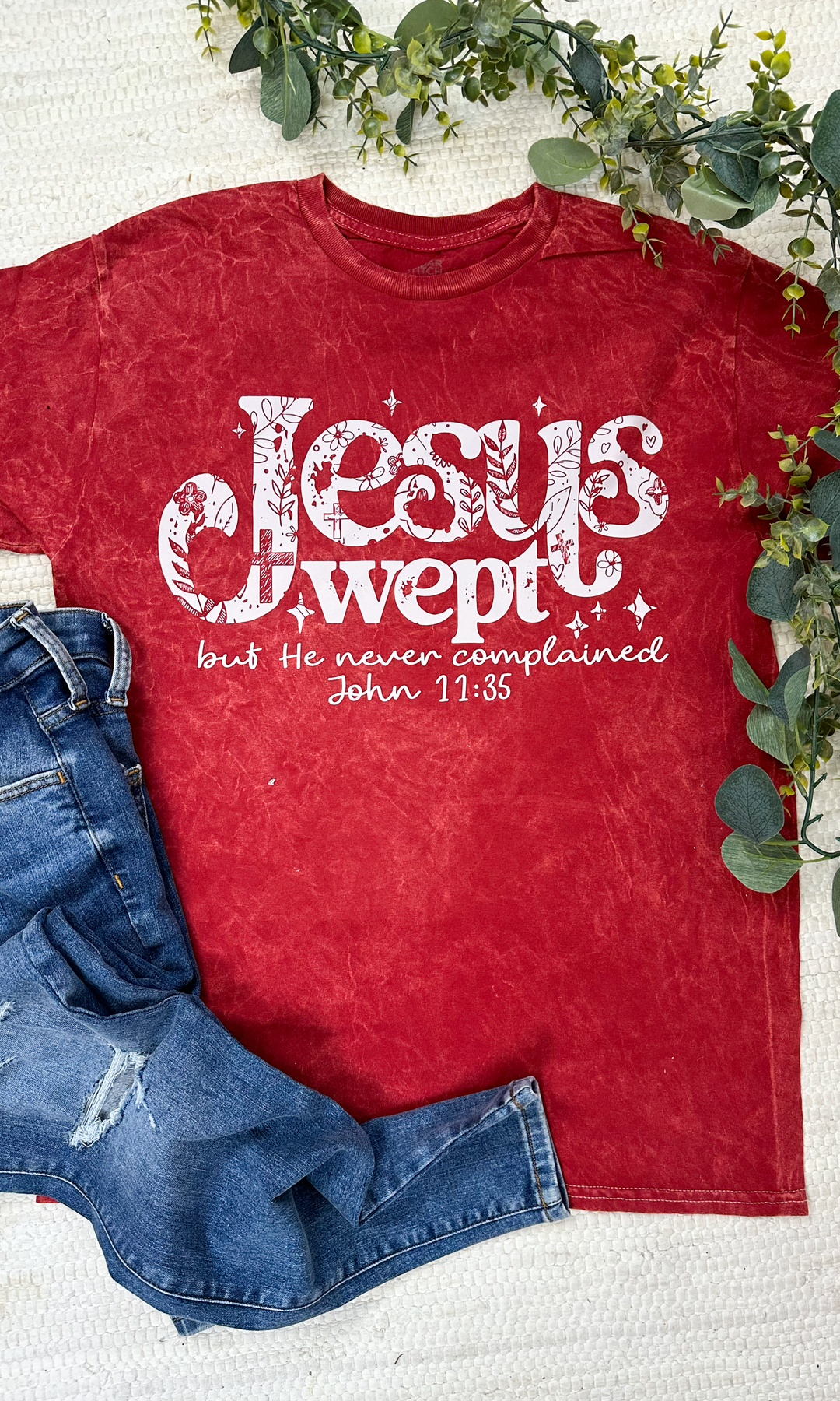 Jesus Wept Graphic T-Shirt