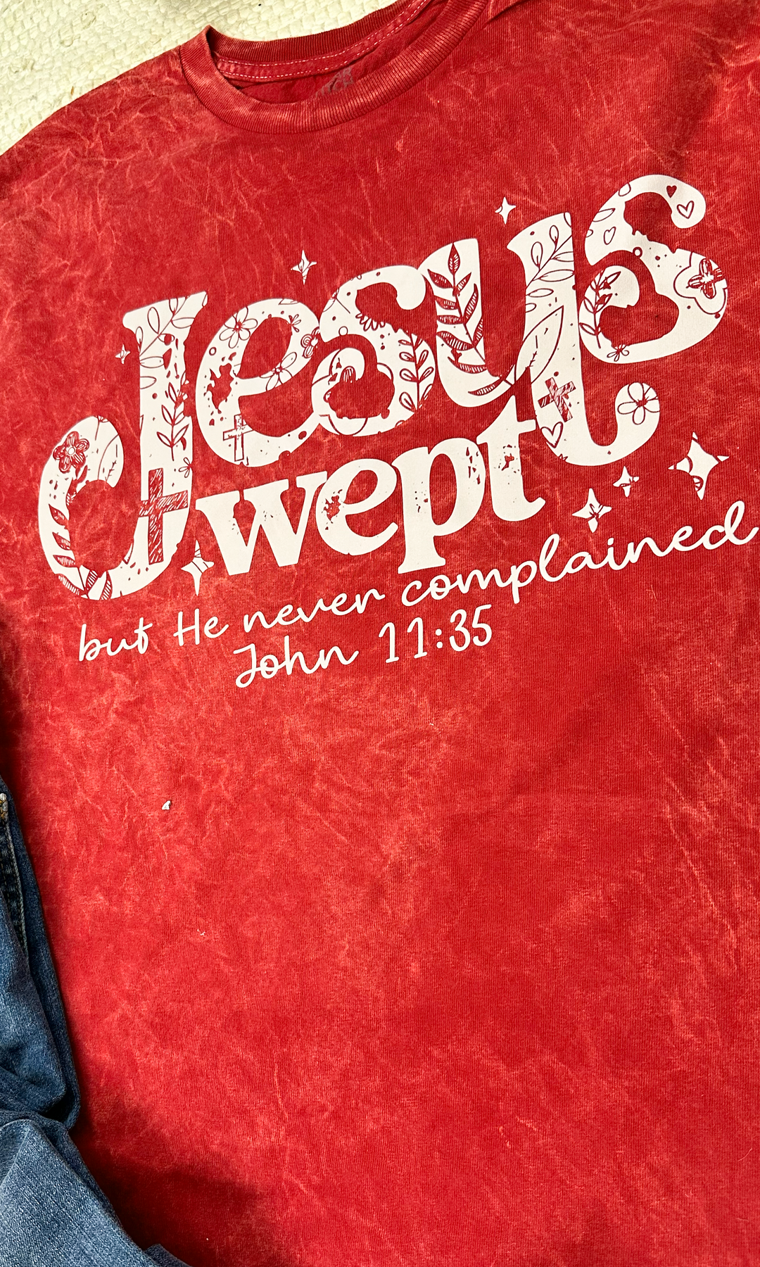 Jesus Wept Graphic T-Shirt