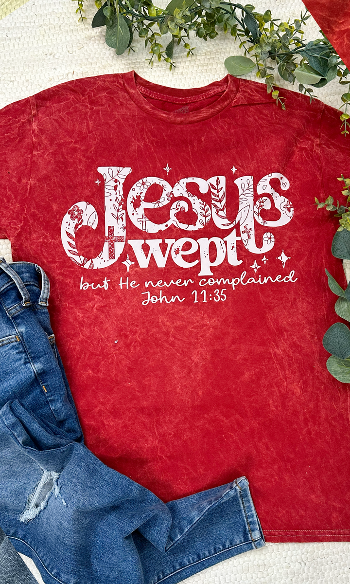 Jesus Wept Graphic T-Shirt