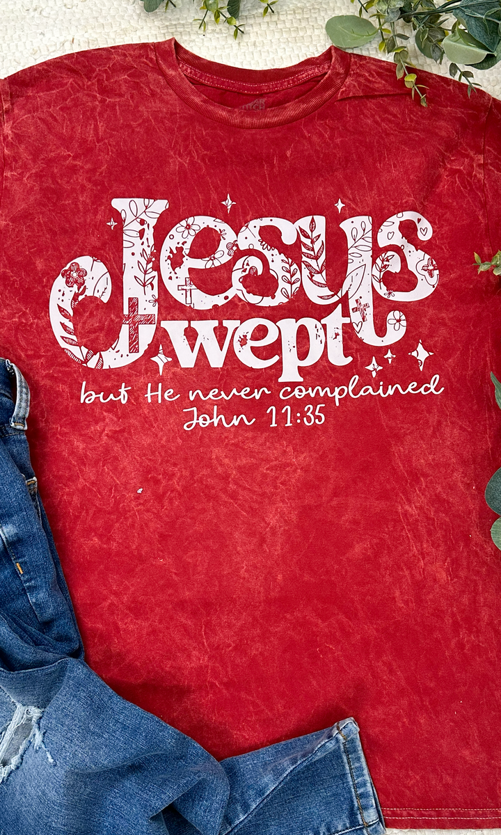 Jesus Wept Graphic T-Shirt