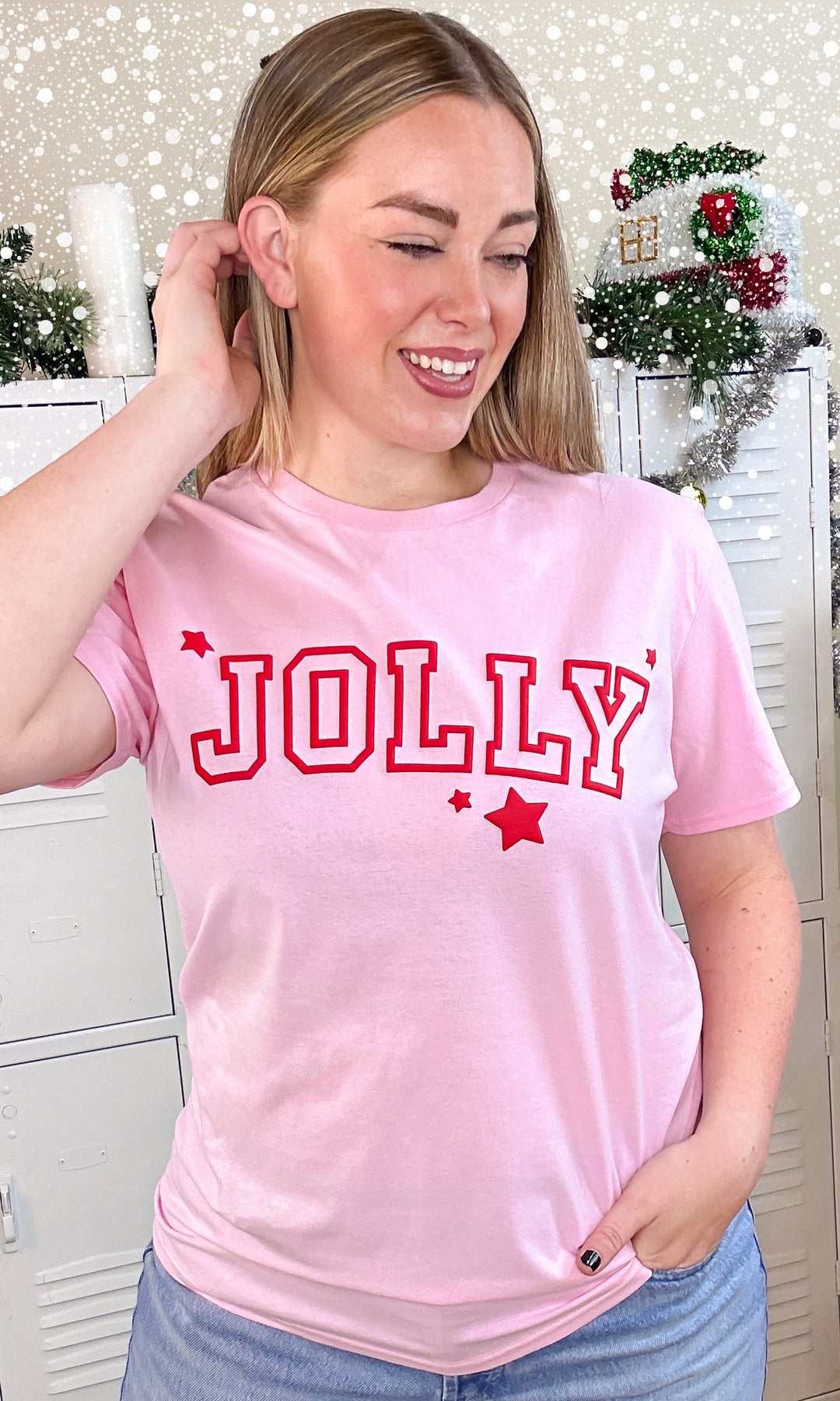 Jolly Christmas Puff  Graphic T-Shirt