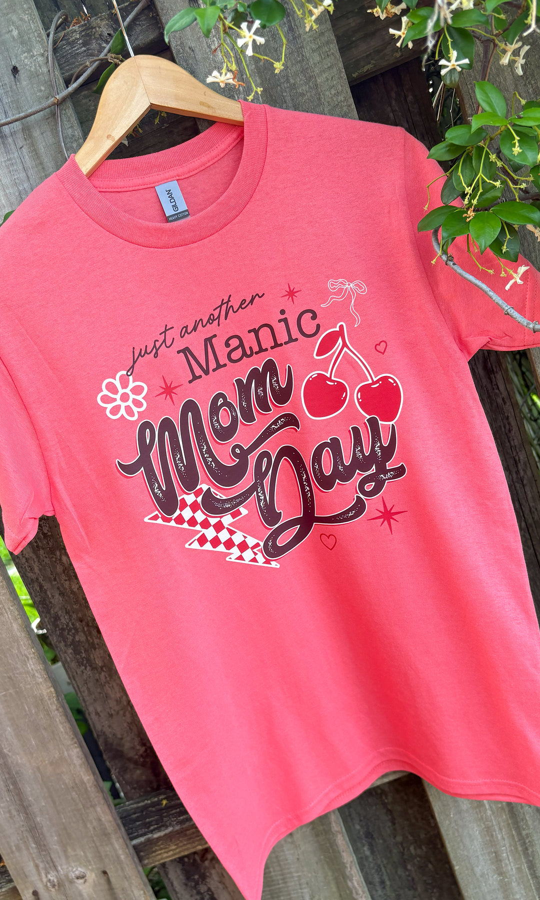 Just Another Manic MOM Day Graphic T-Shirt