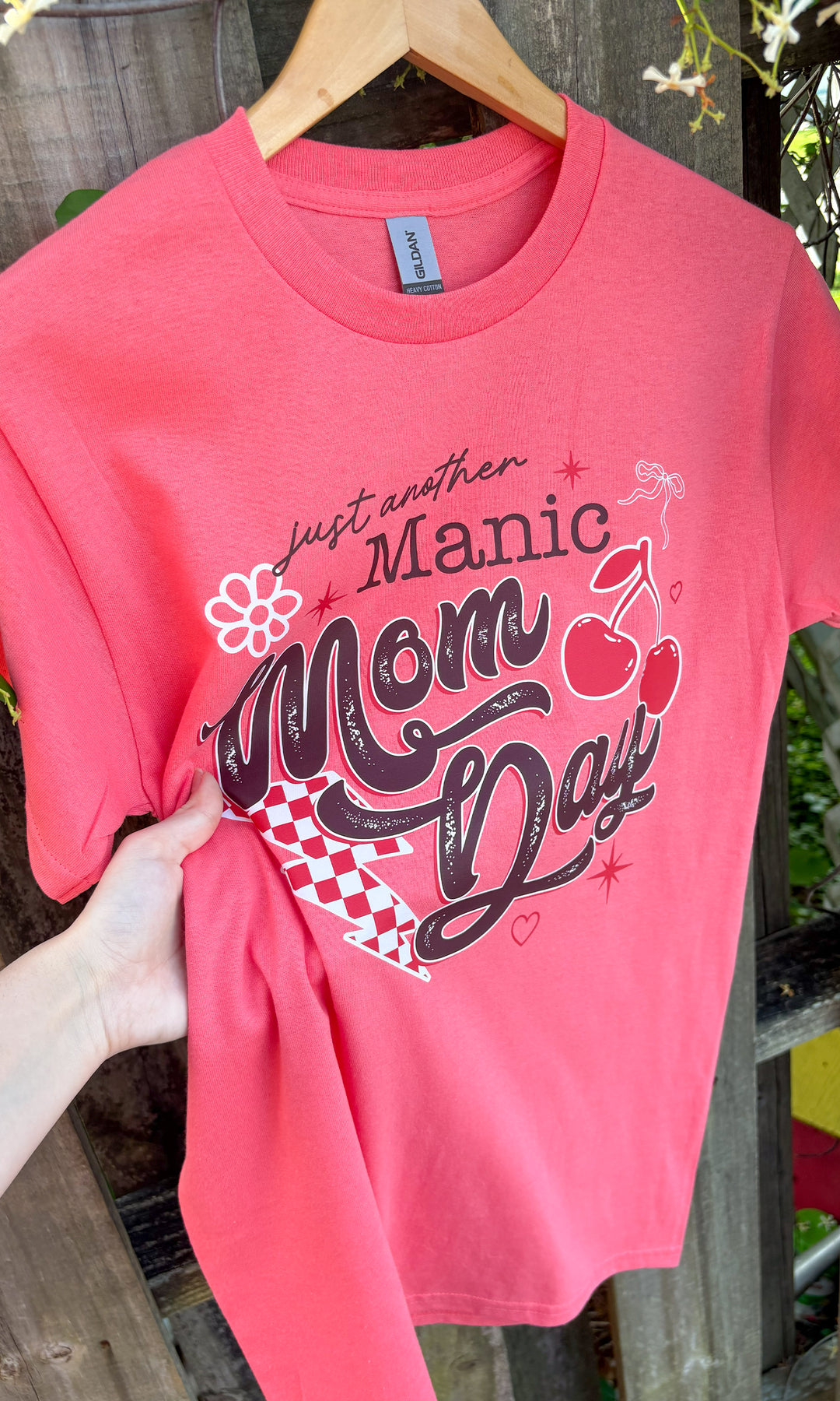 Just Another Manic MOM Day Graphic T-Shirt