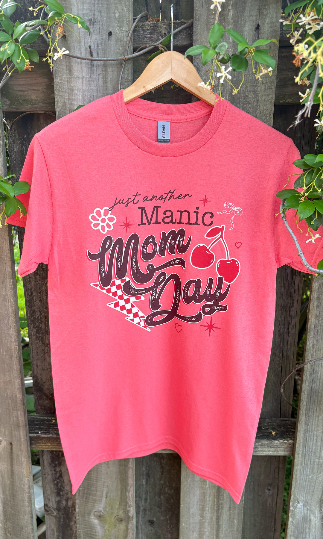 Just Another Manic MOM Day Graphic T-Shirt