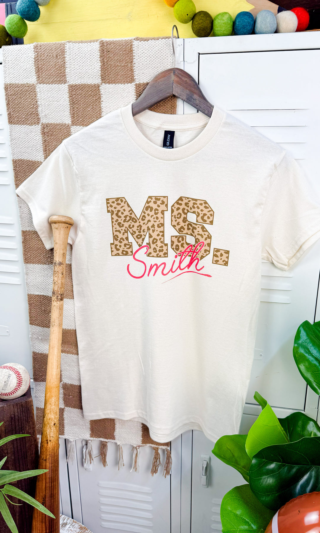 Leopard Custom Mascot Graphic T-Shirt