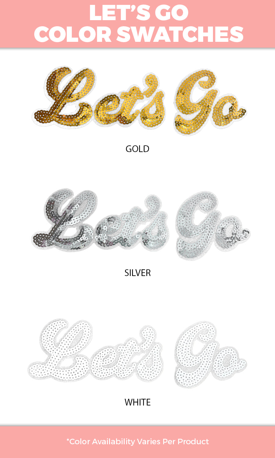 Explore vibrant color swatches for the Let&