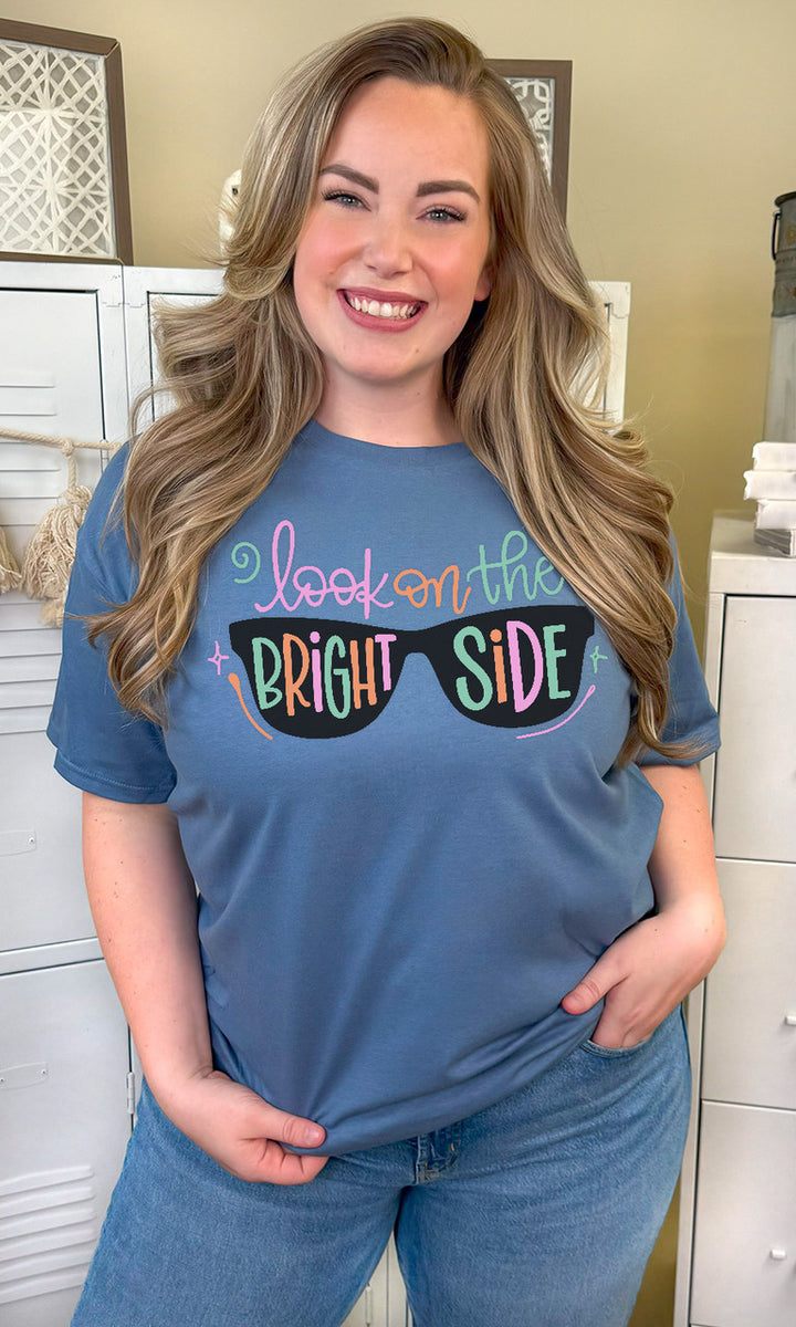 Look On The Bright Side Graphic T-Shirt