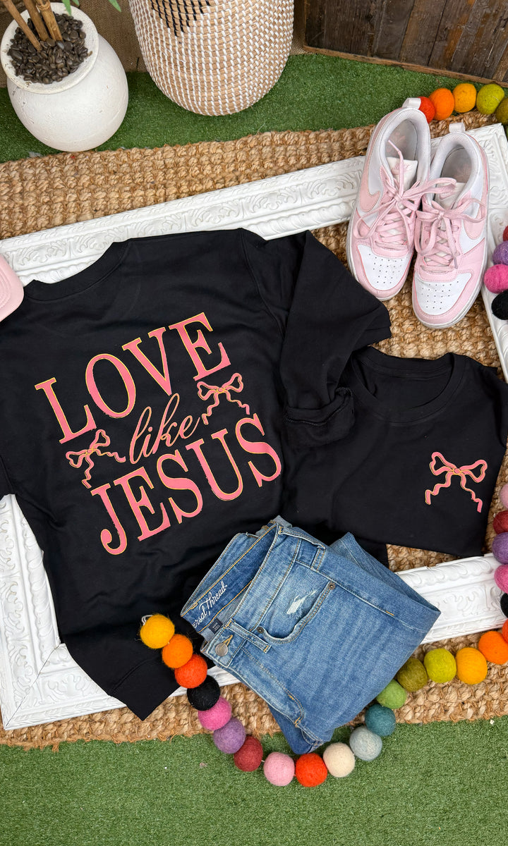 Love Like Jesus Graphic Sweatshirt