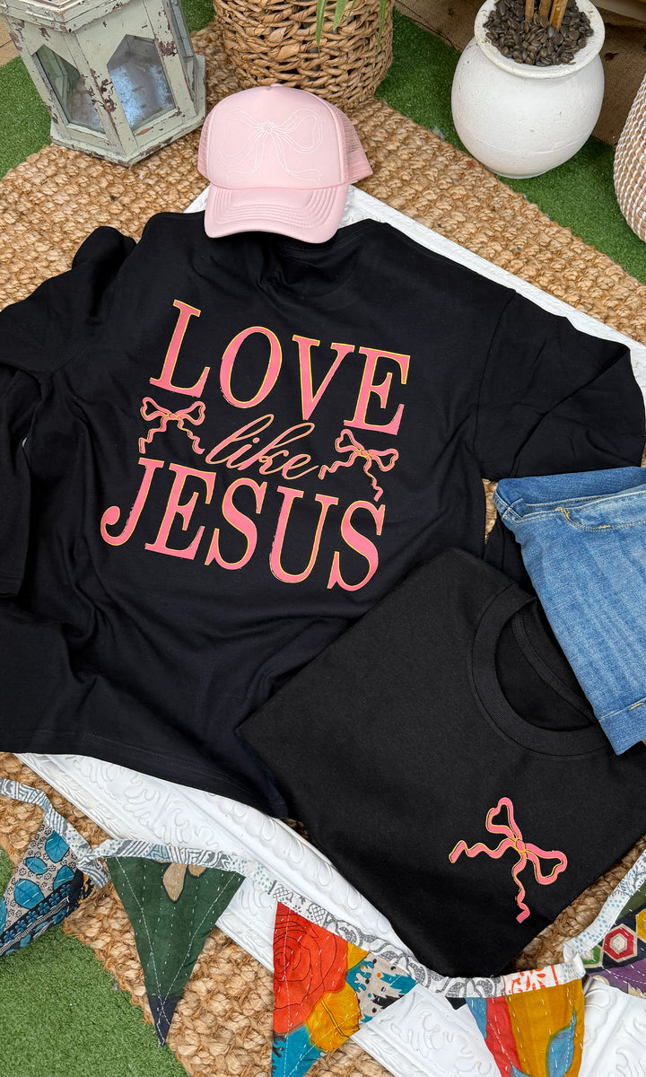 Love Like Jesus Long Sleeve Graphic T-Shirt