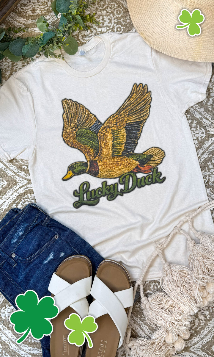 Lucky Duck Graphic T-shirt