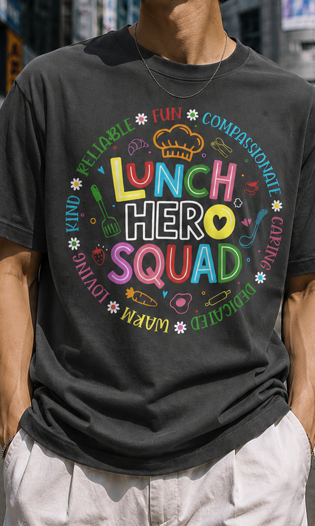 Lunch Squad Graphic T-Shirt