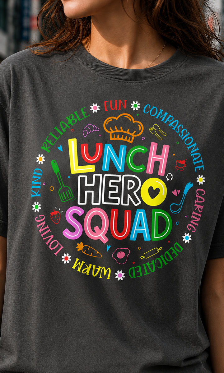 Lunch Squad Graphic T-Shirt