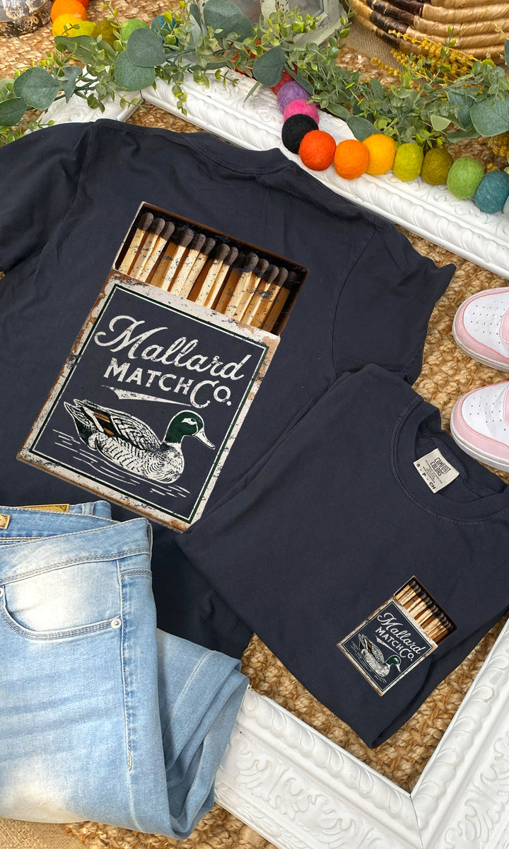 Mallard Match Co. Comfort Color Graphic T-Shirt