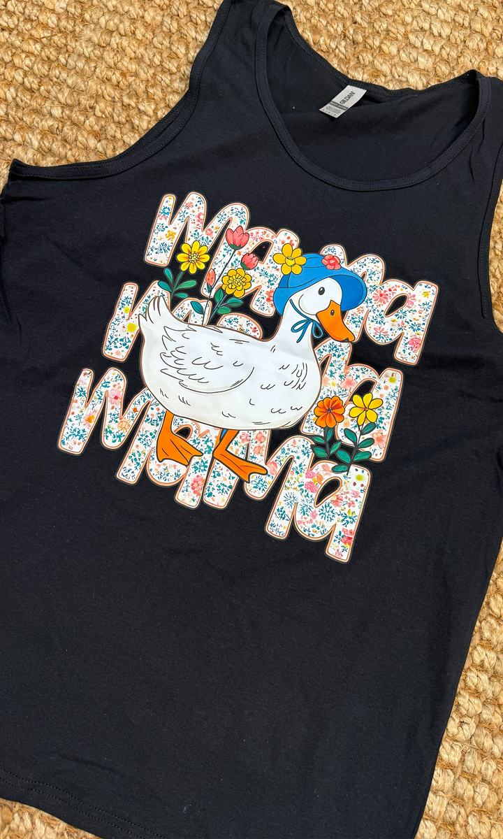 Mama Goose Graphic Tank-Top
